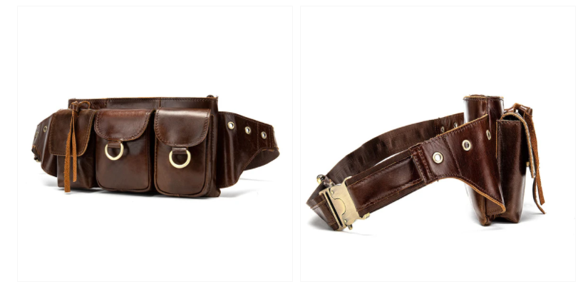 Luke Case Leather Fanny Pack