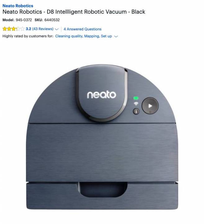 Neato Robot Vacuum