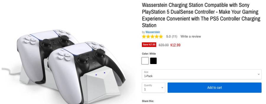 wasserstein charging station