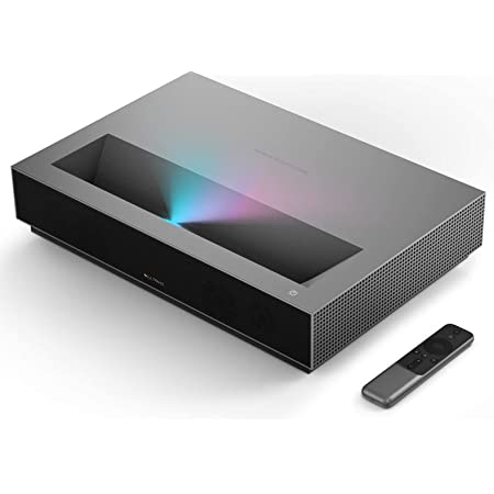 WEMAX Nova 4K UHD Ultra Short Throw Smart Laser Projector – Android TV – HDR10 150" Projection – UST Laser TV for Movies, Video, Gaming – Voice Command Remote – Projectors with WiFi Bluetooth