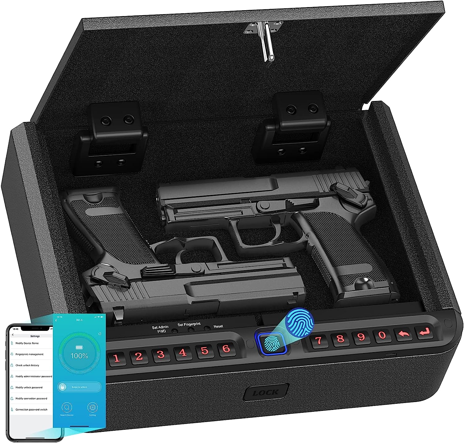 BILLCONCH Gun Safe for Pistols