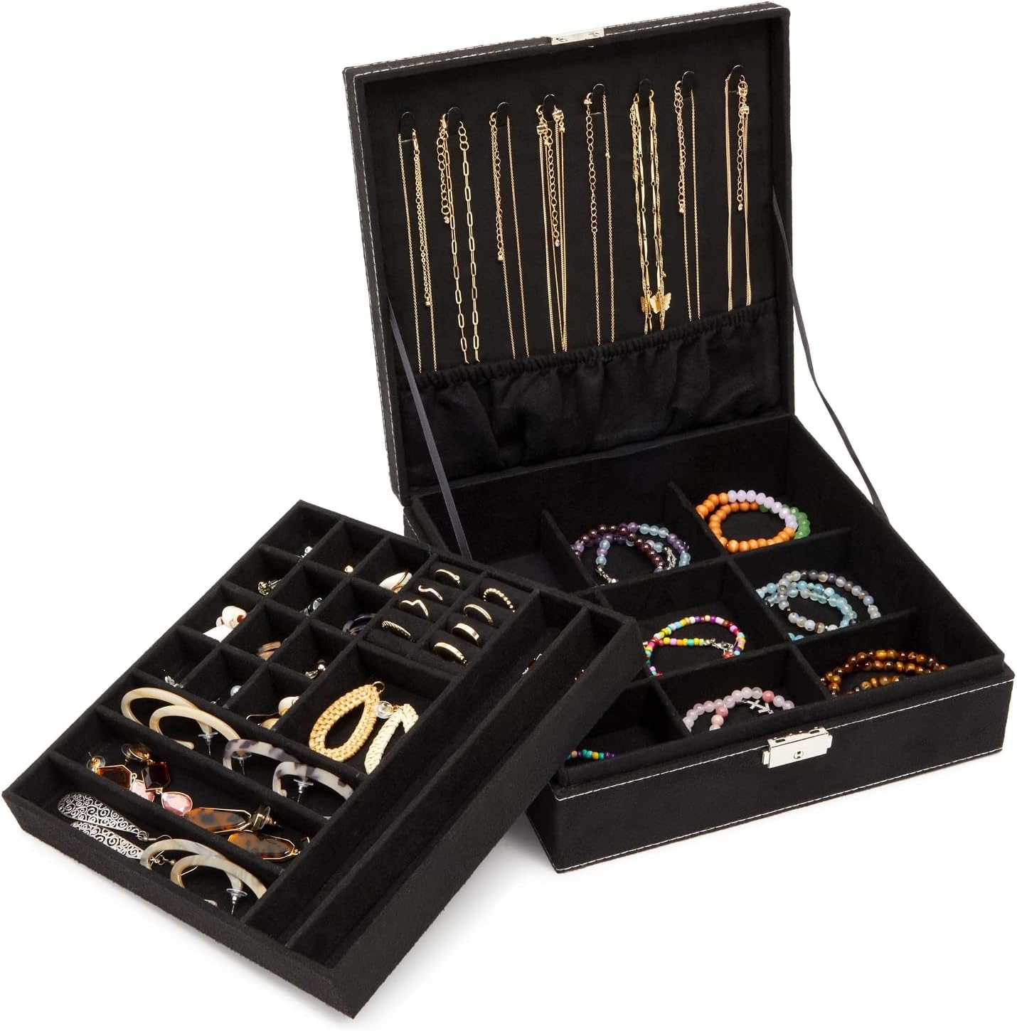 Juvale Jewelry Safe Box