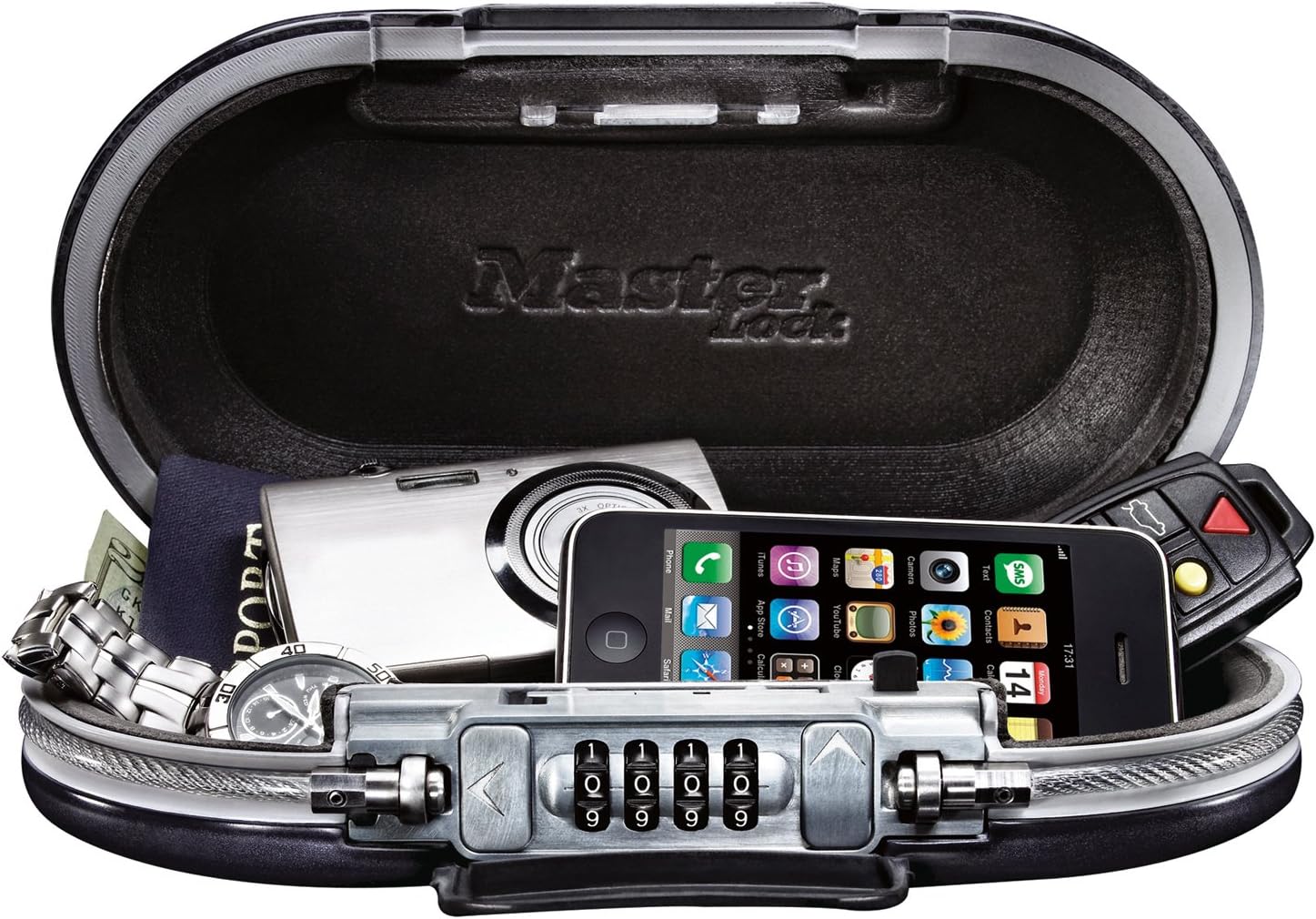 Master Lock Portable Jewelry Safe Box