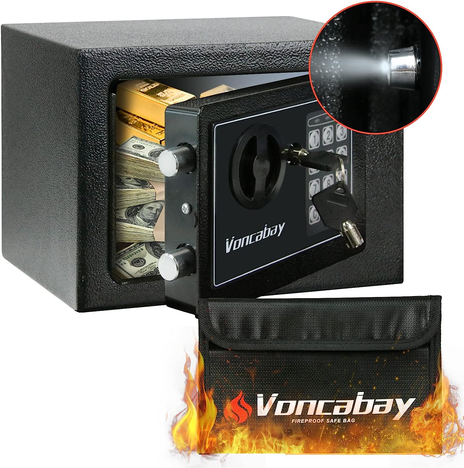 Voncabay Personal Safe Box