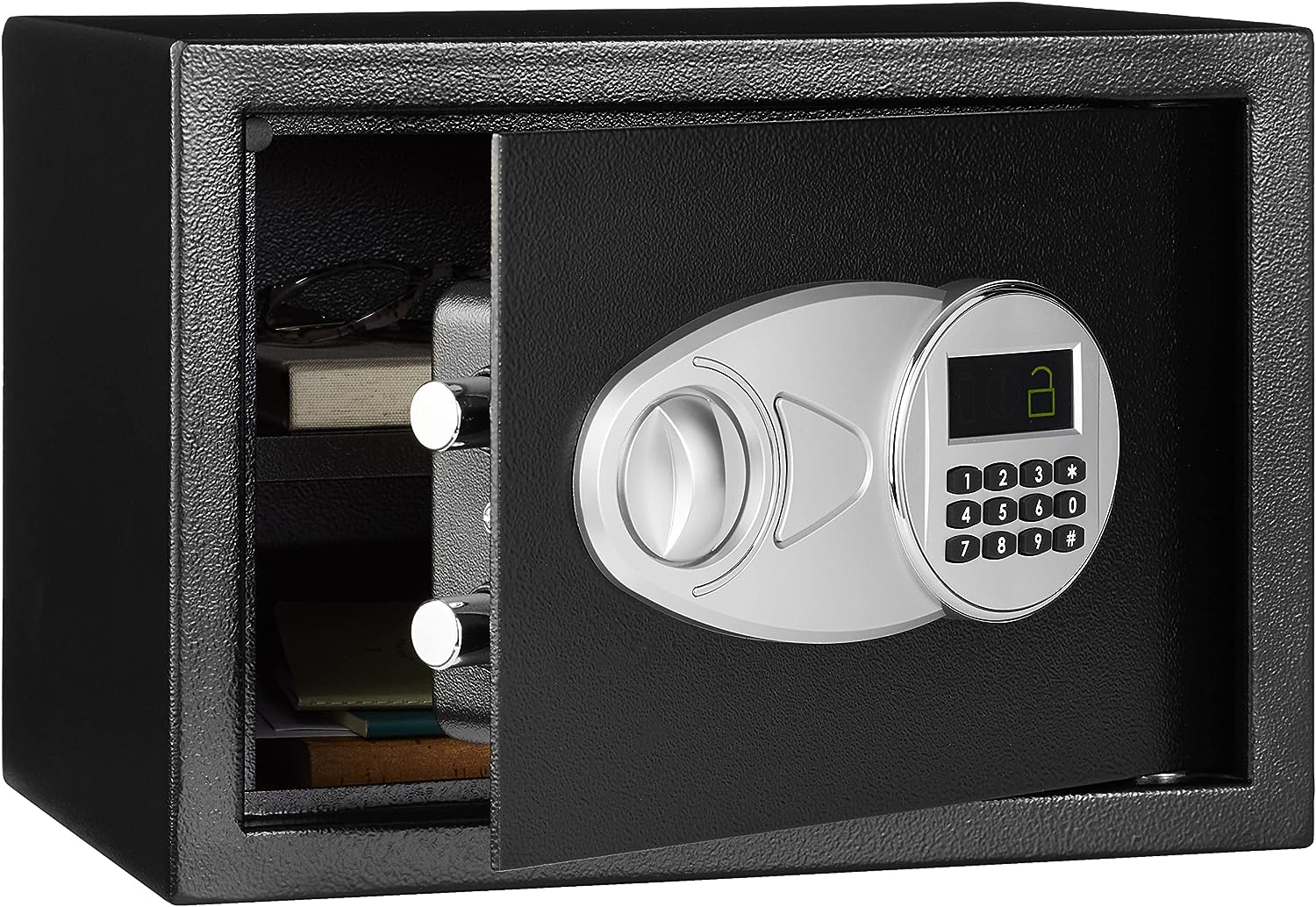 Amazon Basics Steel Security Safe for Money