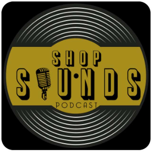 Shop Sounds podcast logo 