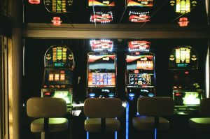 Slots and games machines inside casino / Dutch gaming authority (KSA) issues stricter measures on loss-based bonuses