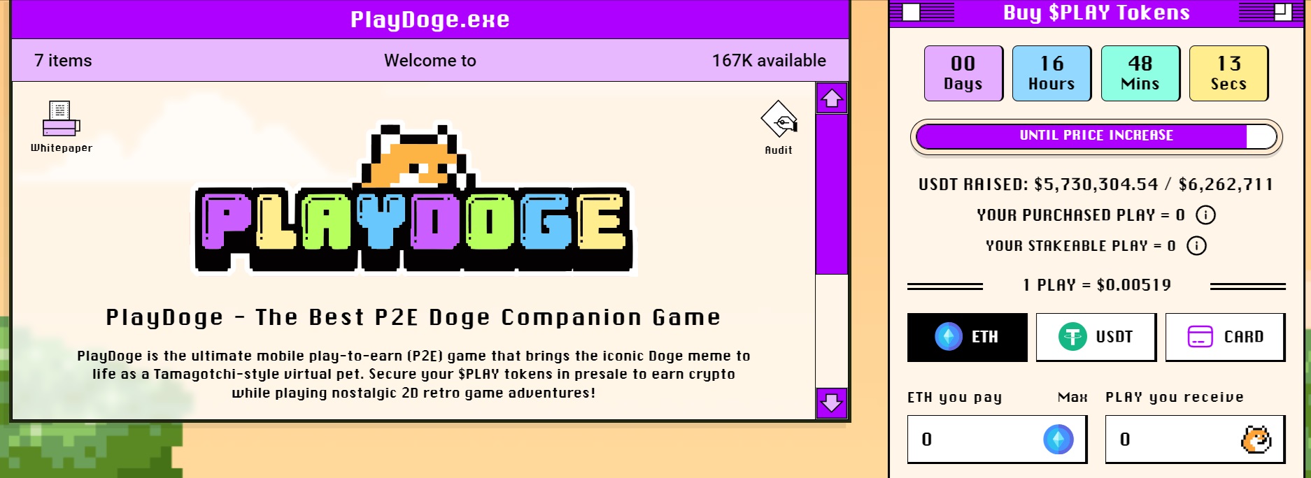 PlayDoge Presale Raised Over $5 Million In Presale