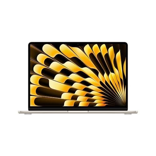 Apple 2024 MacBook Air 13-inch Laptop with M3 chip: Built for Apple Intelligence, 13.6-inch Liquid Retina Display, 16GB Unified Memory, 256GB SSD Storage, Backlit Keyboard, Touch ID; Starlight