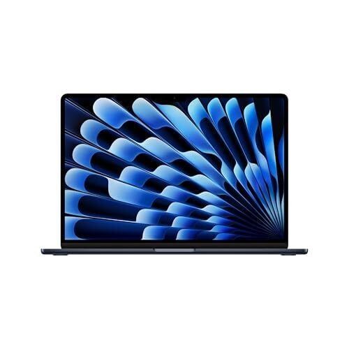 Apple 2024 MacBook Air 15-inch Laptop with M3 chip: Built for Apple Intelligence, 15.3-inch Liquid Retina Display, 16GB Unified Memory, 256GB SSD Storage, Backlit Keyboard, Touch ID; Midnight